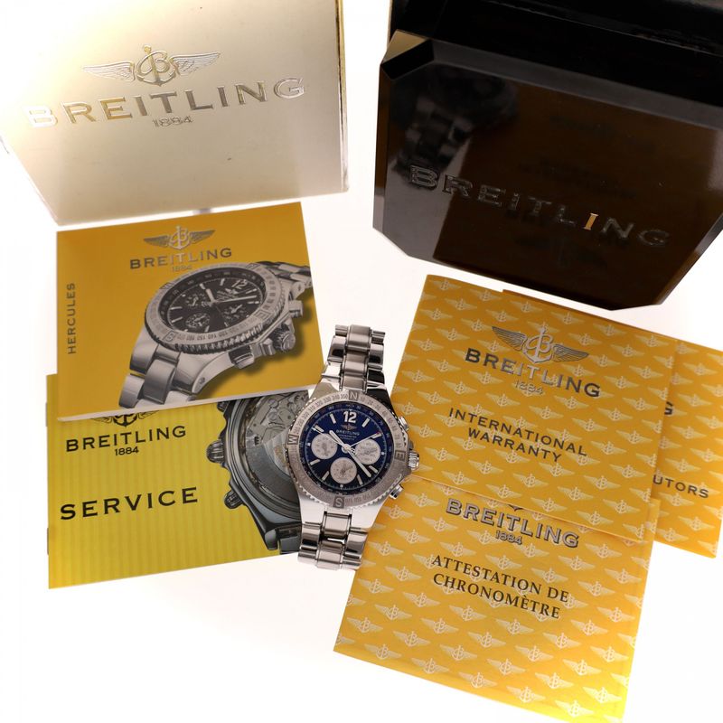 Image 2 of Breitling Hercules Chronograph A39362; Automatic Men's Watch