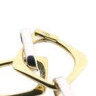 Image 6 of Bicolor Gold Necklace with Fantasy Links; 14 Karat; 45.5 cm