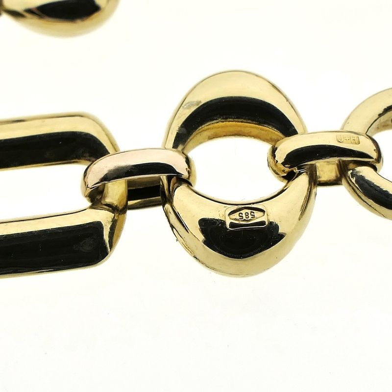 Image 8 of Golden fantasy link necklace