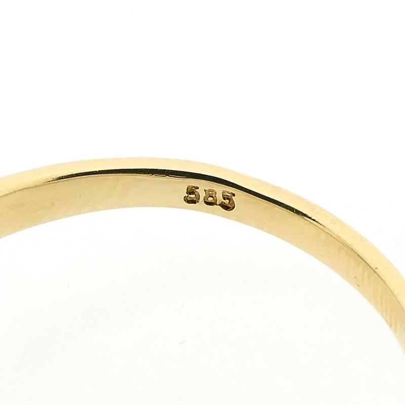 Image 8 of Gold Ring with Zirconia
