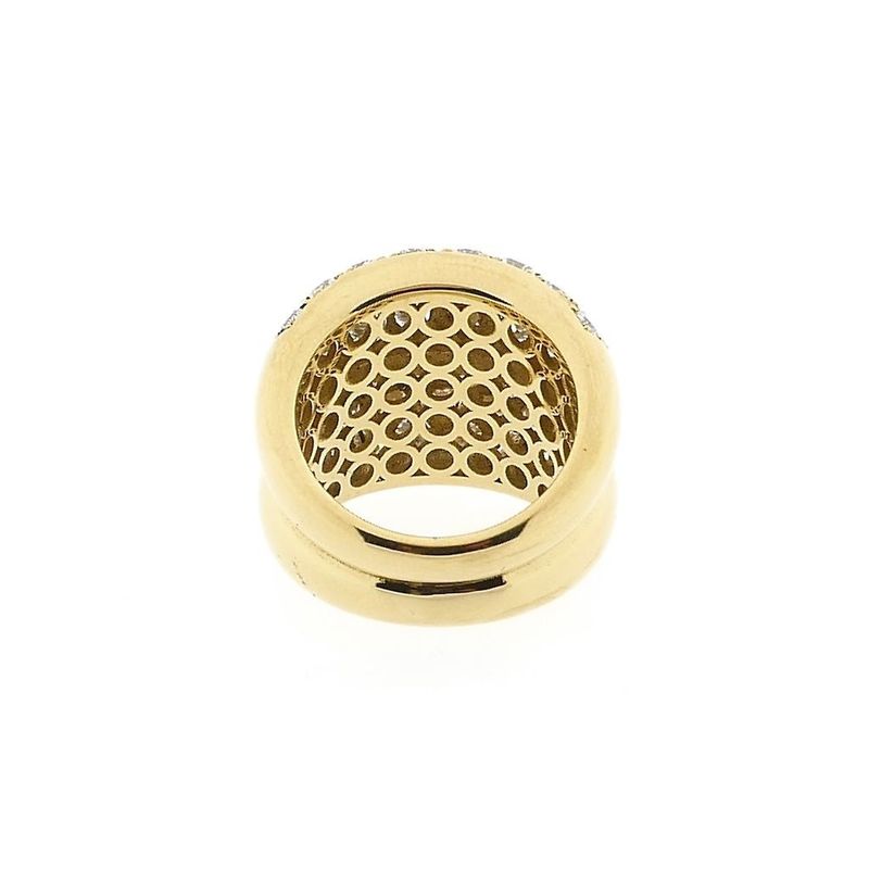 Image 4 of Luxury Gold Ring with Diamonds; Approx. 4.82 ct.