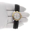 Image 7 of Breitling B-Class / Cockpit D67365; 18k gold/steel women's watch with mother-of-pearl dial