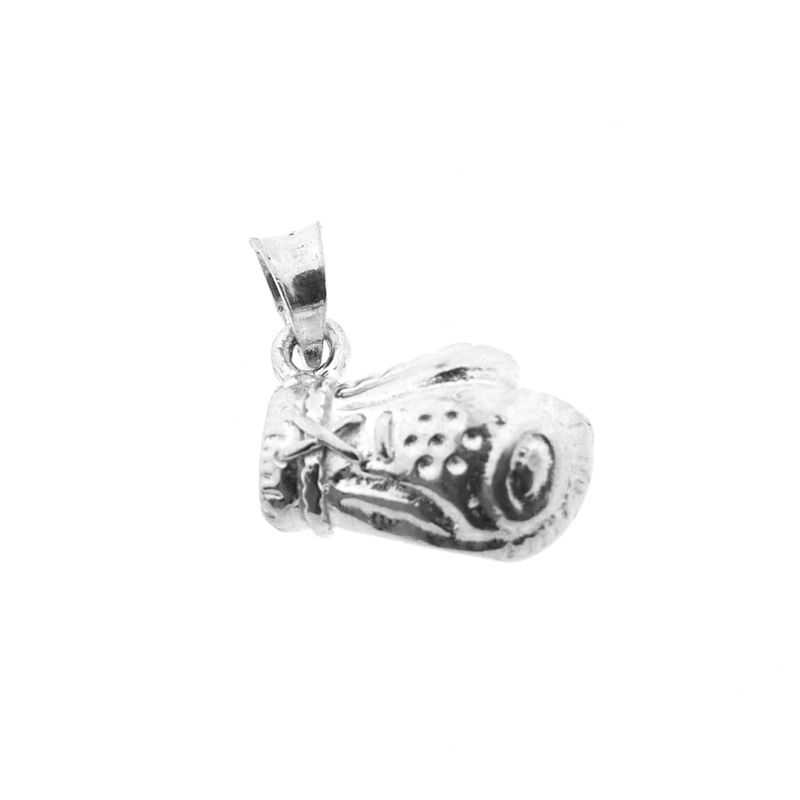 Image 5 of Silver pendant of a boxing glove