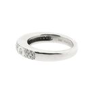 Image 8 of White gold pavé ring with diamonds