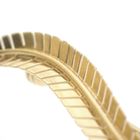 Image 9 of Vintage gold brooch of a feather