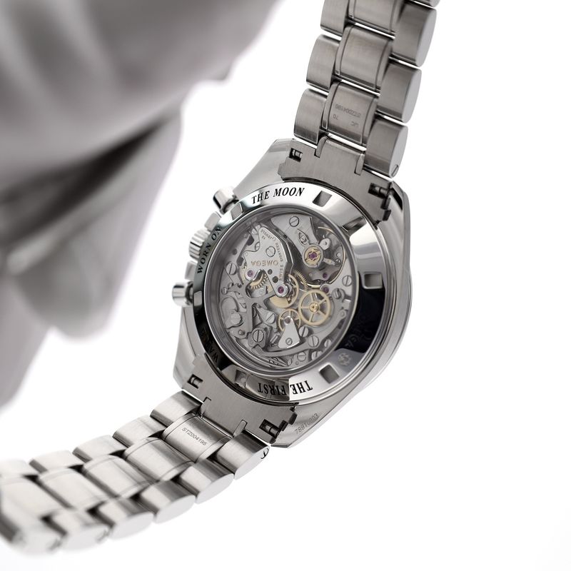 Image 15 of Omega Speedmaster Moonwatch 'Double Sapphire' 311.30.42.30.01.006; Chronograph men's watch
