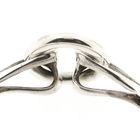 Image 4 of Silver Robust Fantasy Slave Bracelet; Size M