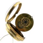 Image 11 of Antique 14k gold pocket watch; Verge Fusee escapement