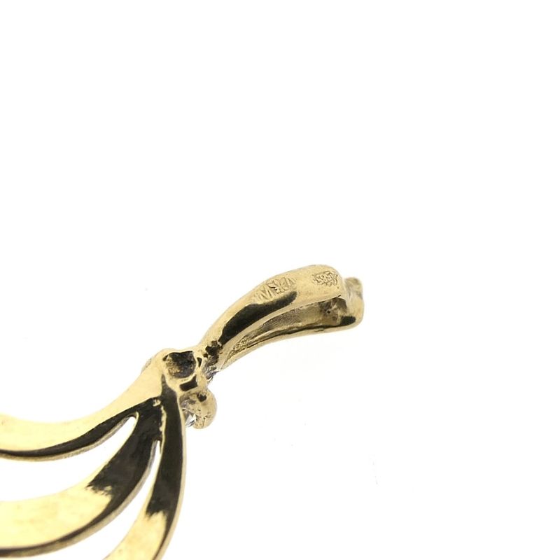 Image 8 of Gold pendant with zirconia