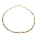 Image 5 of Two-tone gold men's necklace | 45 cm