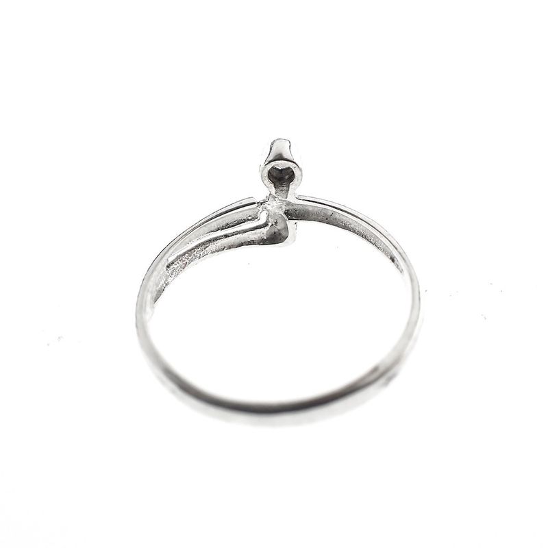 Image 5 of Silver ladies ring with fantasy design