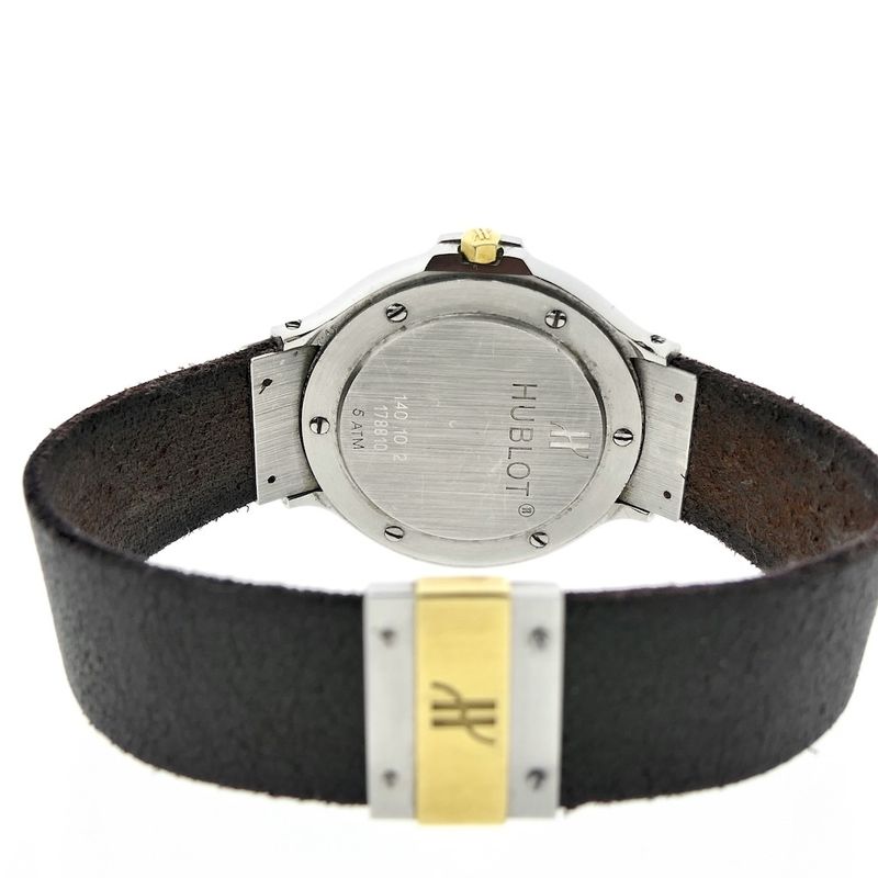 Image 12 of Hublot Classic MDM; Gold/steel watch