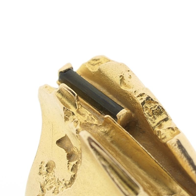 Image 3 of Golden Lapponia ring; Tourmaline river