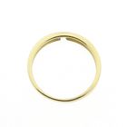 Image 4 of Gold solitaire ring with diamond 0.02 ct.