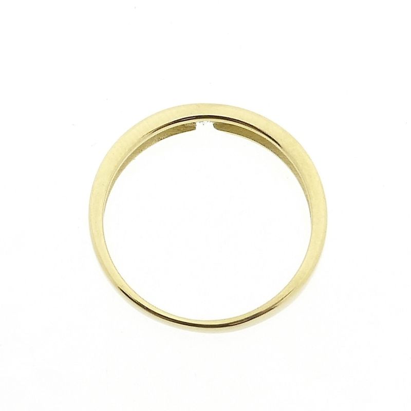 Image 4 of Gold solitaire ring with diamond 0.02 ct.