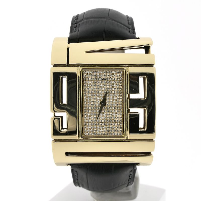 Image 1 of Chopard Xtravaganza 127126; Exclusive 18k gold ladies watch with diamonds