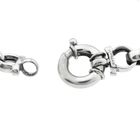 Image 6 of White gold robust jasseron link bracelet