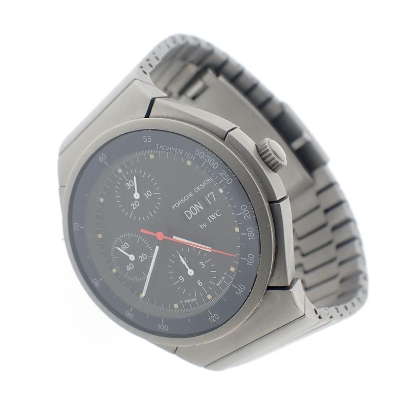 Image 2 of IWC Porsche Design Chronograph; Titanium men's watch