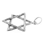 Image 4 of Silver pendant of a Star of David