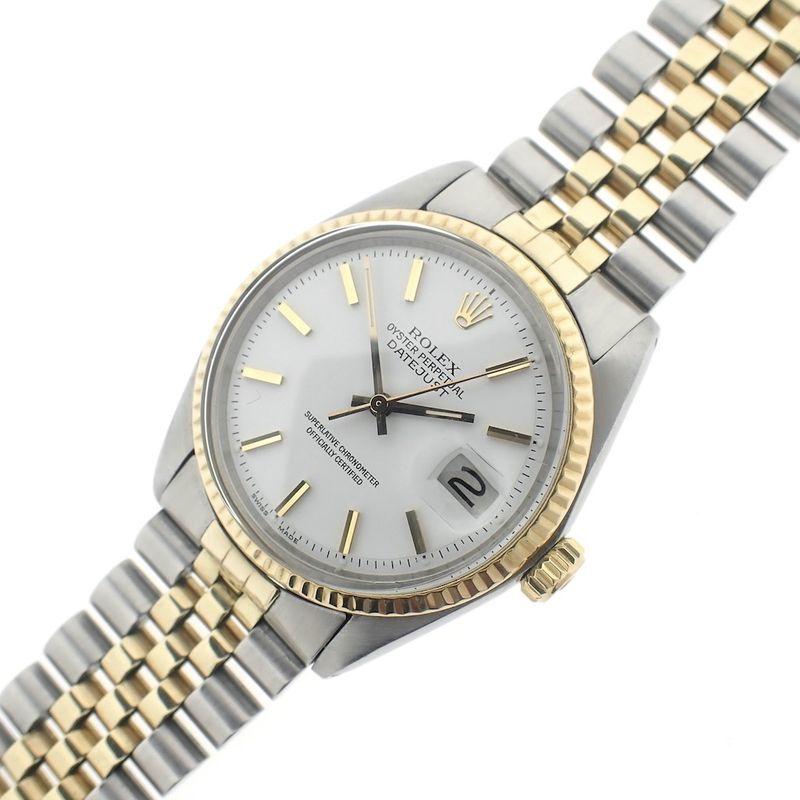 Image 2 of Rolex Datejust 1601; Gold/steel watch