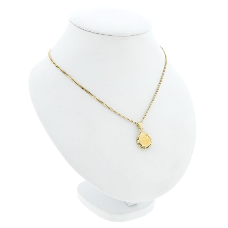 Image 4 of Gold pendant with Mexican coin | Emperor Maximilian 1865