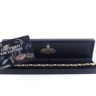 Image 7 of Two-tone gold link bracelet with diamonds; 1.00 ct.