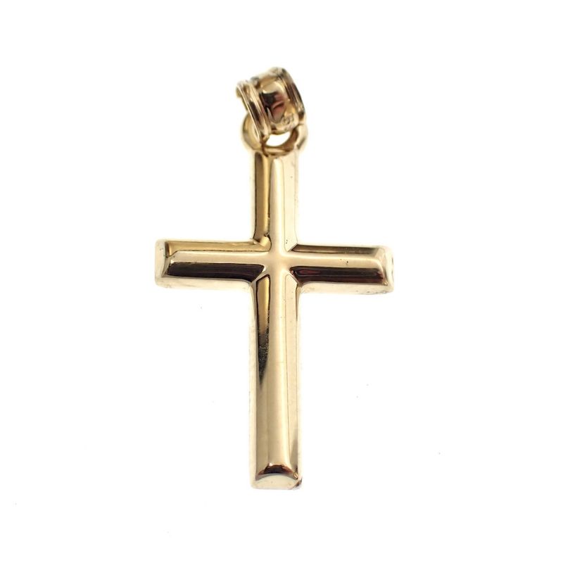Image 4 of Gold pendant with a subtle cross
