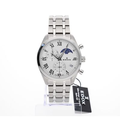 Image 1 of Edox Les Vauberts Moonphase Chronograph 40008-3M-AIN; Men's watch