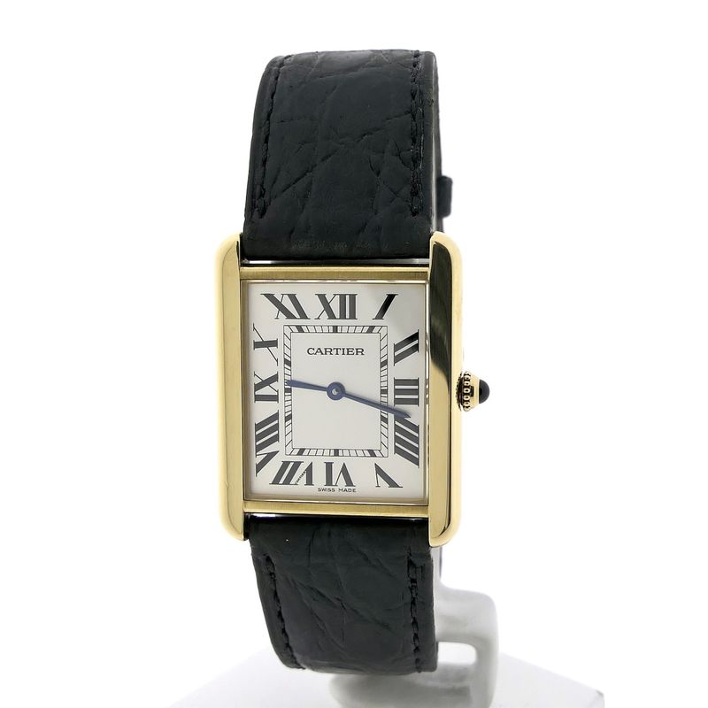 Image 17 of Cartier Tank Solo 'Large'; 18k gold watch
