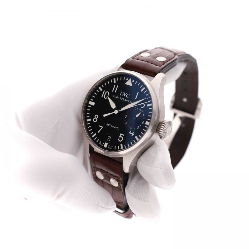 Afbeelding 5 van IWC Big Pilot 'Grosse Fliegeruhr' 7-Days IW500401; Automatisch Heren Horloge