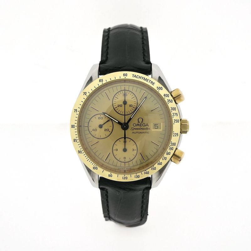 Image 1 of Omega Speedmaster Date 'Gold & Steel' 3711.10.09; Chronograph men's watch