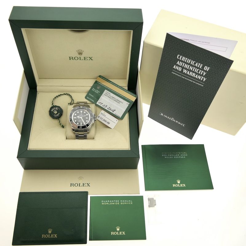 Image 16 of Rolex Sea-Dweller Deepsea 116660; Automatic men's diving watch in full set