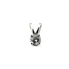 Image 1 of White gold pendant with diamond | 0.25 ct.