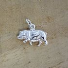 Image 2 of Silver charm; Pig