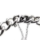 Image 5 of Robust silver gourmet link bracelet