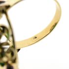 Image 6 of Bicolor ring with jade | Vintage