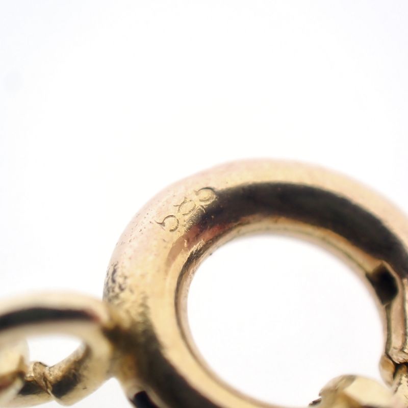 Image 11 of Vintage/antique red coral bead necklace with gold clasp | 81 cm