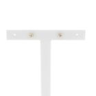Image 1 of Gold solitaire stud earrings with diamonds; 0.12 ct.