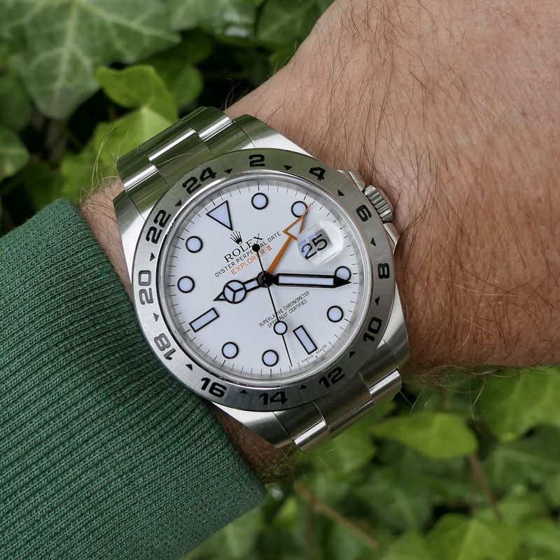 Image 17 of Rolex Explorer II 42mm 'Polar' 216570; Automatic men's watch