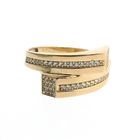 Image 5 of Gold ring with zirconia