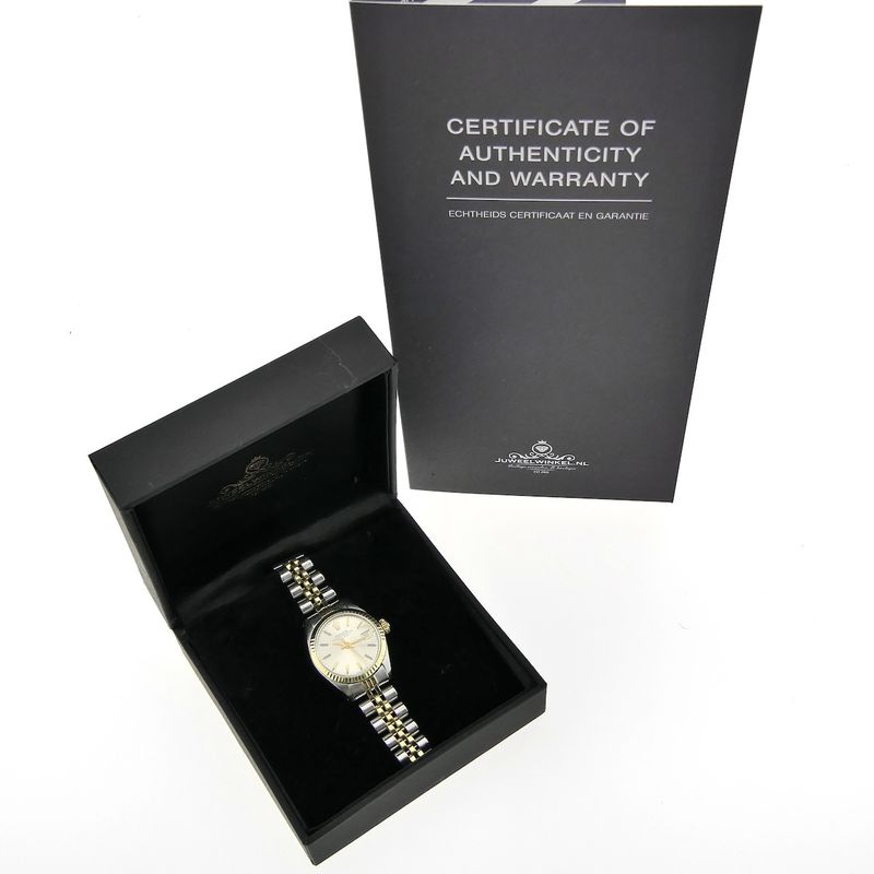 Image 5 of Rolex Datejust 26mm 6917; Gold/steel ladies watch