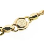 Image 7 of Two-tone gold Figarope necklace; Cento group