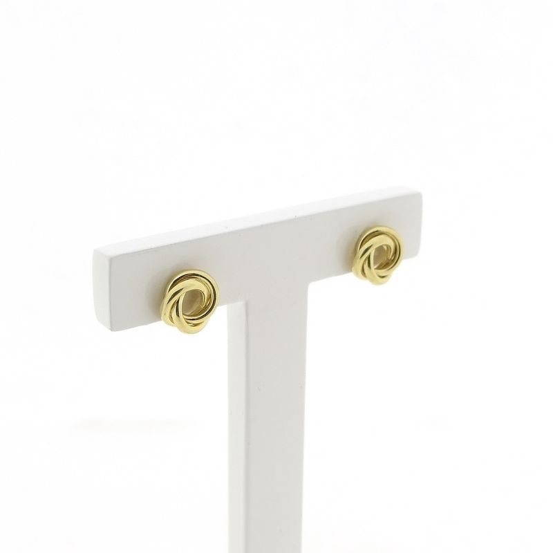 Image 3 of Golden fantasy stud earrings