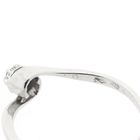 Image 7 of White Gold Solitaire Ring with Diamond | 0.10 ct.