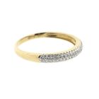 Image 8 of Gold ring with diamond | 0.23 ct.