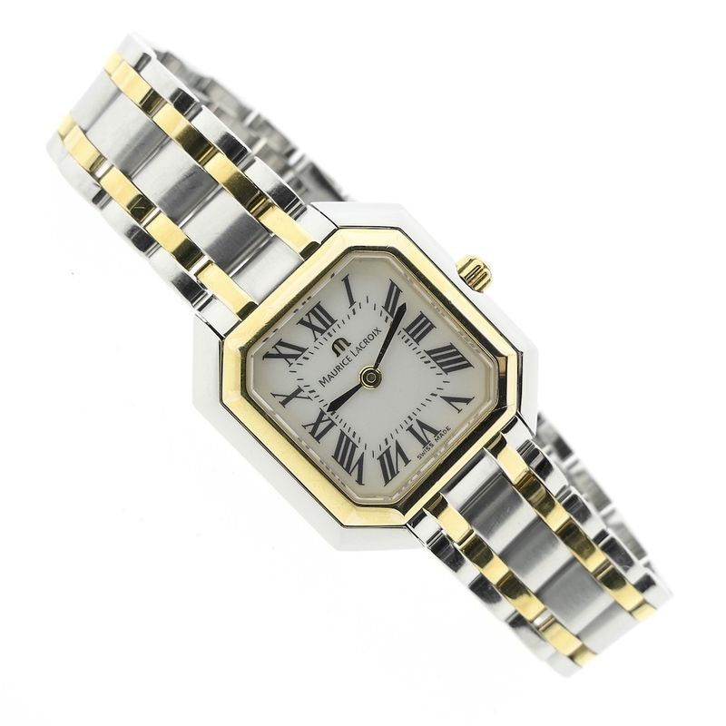 Image 7 of Maurice Lacroix Les Classiques; Gold/steel ladies watch