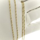 Image 8 of Gold twisted link chain 52 cm | Midas