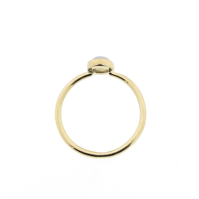 Image 5 of Gold ring with precious opal