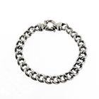 Image 1 of Silver gourmet link bracelet | 20 cm