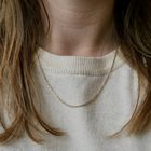 Image 8 of 18K Gold Anchor Link Chain | 50 cm